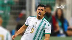بغداد بونجاح لاعب المنتخب الجزائري