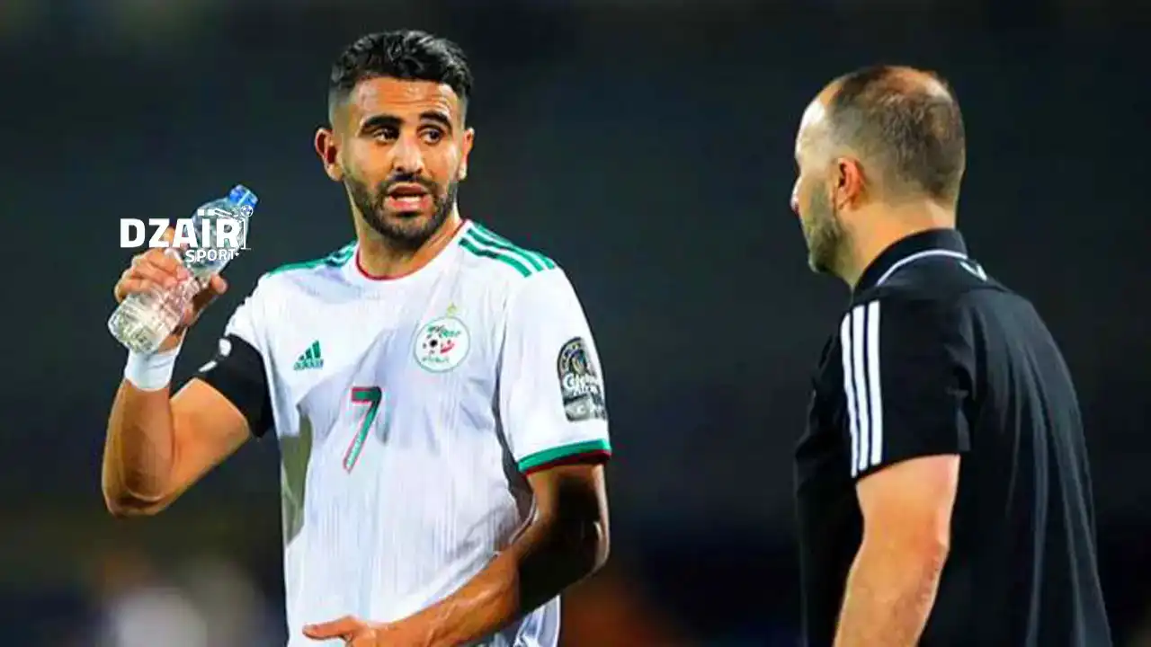 جمال بلماضي يعلق على إنتقال رياض محرز إلى نادي الأهلي السعودي