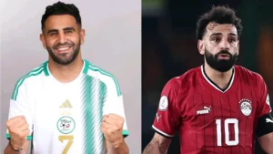 محمد صلاح يشعل المنافسة بينه وبين رياض محرز مبكراً في كأس أمم إفريقيا