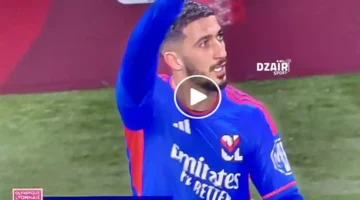 بالفيديو ..  سعيد بن رحمة يسجل أول هدف له في الدوري الفرنسي ضد ميتز